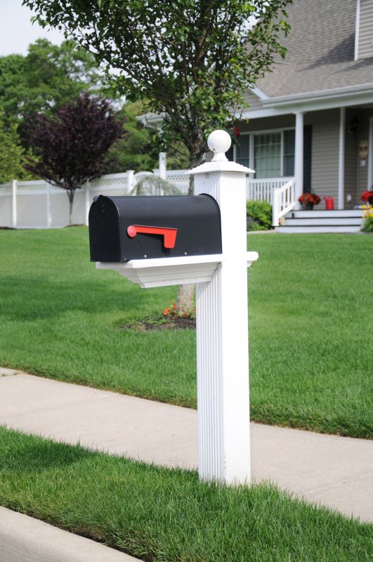 New Mailbox Post Installation